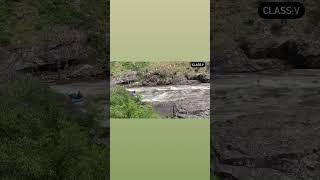 First time guiding through a class 5. Ruby rapid at 35,000cfs