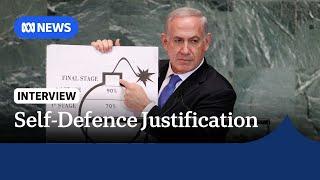 Expert says Israel has no plausible basis for self-defence claim against Iran | ABC NEWS