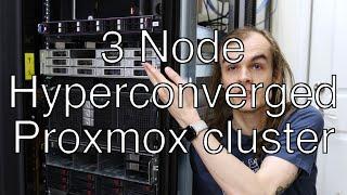 3 Node Hyperconverged Proxmox cluster: Failure testing, Ceph performance, 10Gb mesh network