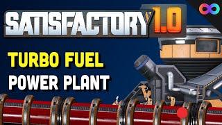 How to setup a 800 Turbo Fuel Factory!!! | Satisfactory 1.0