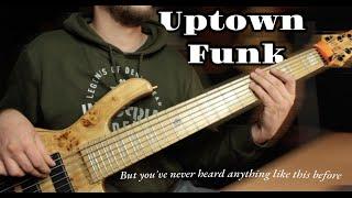 Uptown Funk | Tim Akers & The Smoking Section | Bass Cover + Tab