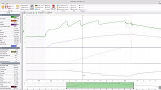 FuelTech datalogger overview of a nitrous pressure issue.