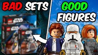 Bad LEGO Star Wars Sets... but with Good Minifigures!!