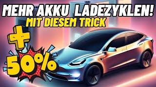 Mit diesem Trick! E-Auto Batterie mit 50% längerer Lebensdauer!