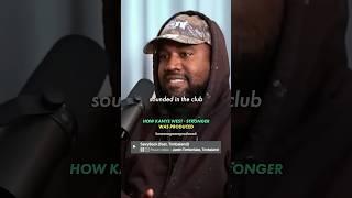 HOW KANYE WEST - STRONGER WAS PRODUCED #kanyewest #ye #musicproducer