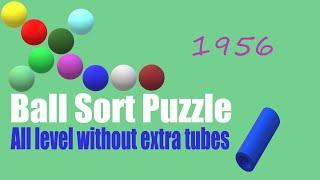 Ball Sort Puzzle Level 1956  All level without extra tube  Game Walkthrough 