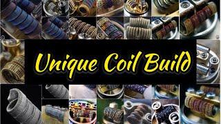 Unique Coil Build | Vape | Top | Tank | 4k video #vape #coilbuild #top