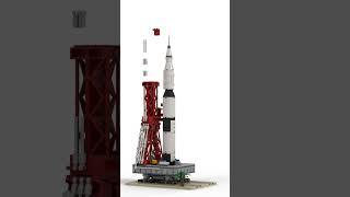 LEGO | MOC | Apollo 11 Diorama 1/330 Scale