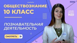 Познавательная деятельность. Видеоурок 6. Обществознание 10 класс