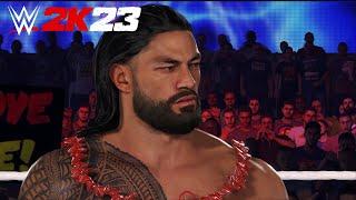 WWE 2K23 - Roman Reigns (Entrance, Signature, Finisher)