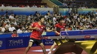 Harmony China Open 2013 Highlights: Kenta Matsudaira/Koki Niwa vs Chiang H.C./Huang S.S.(1/4 Final)