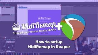 How to setup MidiRemap in Reaper