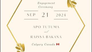 PRESENTATION DE DISC APO TUTUMA ET RAISSA BAKANA  A CALGARY CANADA 