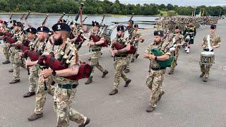 The Royal Regiment of Scotland 2 SCOTS Homecoming Parade |  Freedom of North Lanarkshire, Scotland