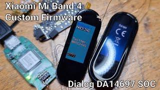 Real Custom Firmware on the XIAOMI Mi Band 4 preview