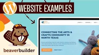 Beaver Builder Website Examples (WordPress Sites Made Using Beaver Builder Tools)