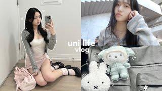 uni life vlog: last semester forever, updated q&a, pretty nails, malatang cravings, school days
