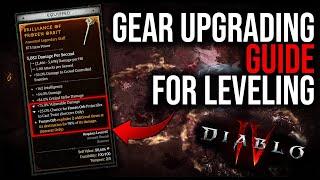 How to Temper and Upgrade Gear Efficiently - Diablo 4 Season 4 Gear Guide For Leveling