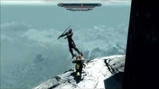 TES Skyrim - Shield Charge Fun