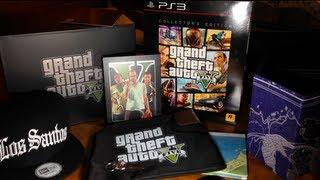 Grand Theft Auto V Collector's Edition Unboxing!