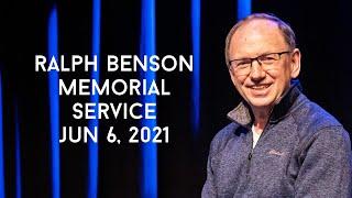 Memorial Service for Pastor Ralph Benson