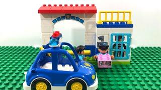 How To Build Lego Duplo Police Station | Lego Empire Satisfying Stopmotion Build ASMR No Music