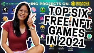 TOP 6 FREE TO PLAY NFT GAMES IN 2021