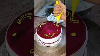 decoration blueberry cake recipe in #trending #youtubeshorts