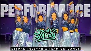 G M DANCE CENTRE PERFORMANCE AT SOCIALNATION 2024 | DEEPAK TULSYAN