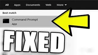 Fix: CMD not working/not opening in Windows 10