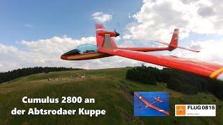 Graupner Cumulus 2800 at the cradle of gliding