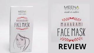 Meena herbal maharani facemask review|Beauty secret by samira