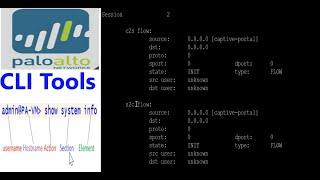 Palo Alto Firewall Training 2023: Using CLI Tools !
