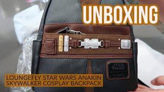 Unboxing Loungefly Star Wars Anakin Skywalker Cosplay Backpack