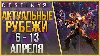 АКТУАЛЬНЫЕ РУБЕЖИ 6 - 13 АПРЕЛЯ