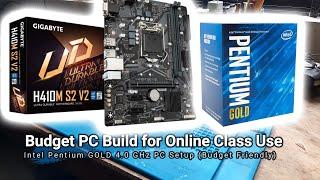 How to Build A Budget Friendly But Very Very Very Fast PC (Intel Pentium Gold) #pcbuild #how #setup