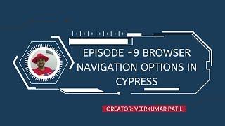 Browser Navigation Options In Cypress