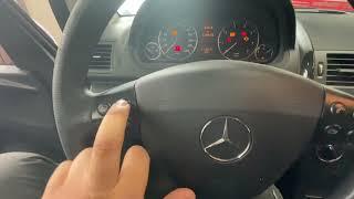 Mercedes A Klasse W169 Reifendruck  reset