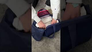 Testing out the TikTok viral hand luggage bag 