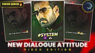 New Trending Dialogue Attitude Status Editing Alight Motion| Alight Motion Video Editing Attitude