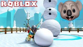 MY NEW FAVORITE SIMULATOR GAME! | ROBLOX Snowman Simulator