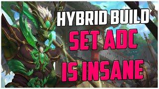 HYBRID BUILD SET ADC IS INSANE! RANKED SMITE S10