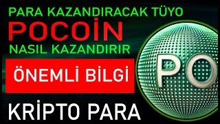 İŞTE POCOİN'İN  BÜYÜK PARA KAZANDIRACAK TÜYOLARI!