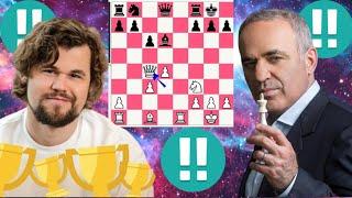 Epic chess game 511 Garry Kasparov vs Magnus Carlsen