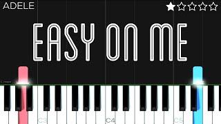 Adele - Easy On Me | EASY Piano Tutorial