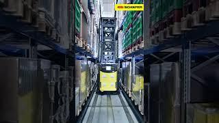 Mobile racking systems from SSI SCHAEFER #materialhandlingsolutions