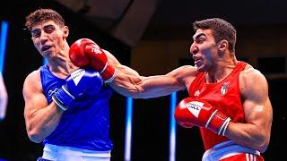 Lewis Williams (ENG) vs. Abbes Mouhiidine (ITA) European Boxing Championships 2022 SF's (91kg)