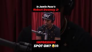 That’s iron man  #robertdowneyjr #ironman ##jamiefoxx #impression #impersonation #jaypharoah