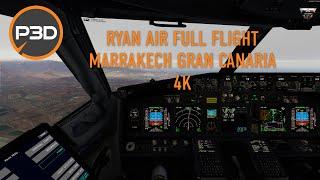 P3DV5 Ryan Air Full Flight GMMX GCLP Full Addons Full Voice