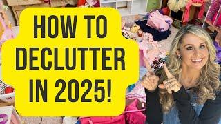 HOW TO DECLUTTER IN 2025 | DECLUTTER WITH ME